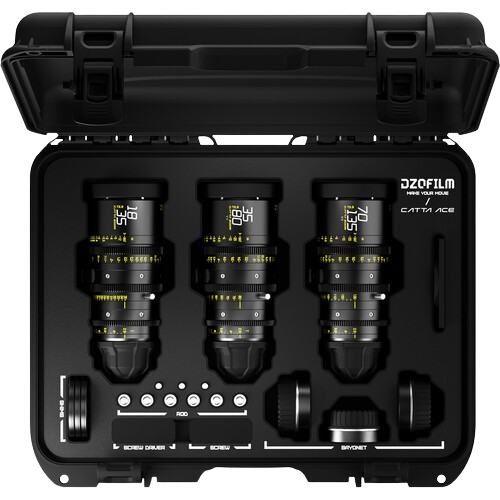 KIT DZO CATTA ACE FULL FRAME PARFOCAL ZOOM